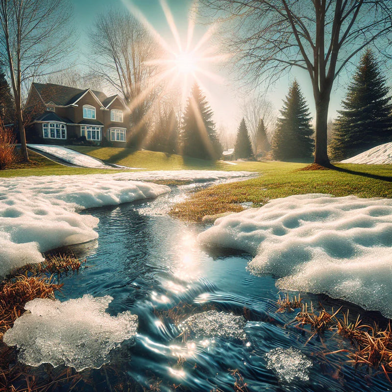Winter Snow Melt Sump Maintenance