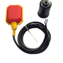 Float Switch for Sump Pump - Water Level Sensor with Honeywell Microswitch and Adjustable Tether Length for Ground Water Bilge Pump and Water Tank – Non-Corrosive PP Casing, Rated to 13 Amps - Sump Alarm