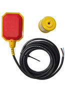 Float Switch for Sump Pump - Water Level Sensor with Honeywell Microswitch and Adjustable Tether Length for Ground Water Bilge Pump and Water Tank – Non-Corrosive PP Casing, Rated to 13 Amps - Sump Alarm
