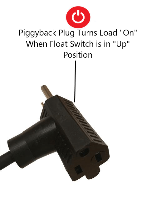 "Sludge Boss Piggyback" Heavy Duty Float Switch for Suspended Solids (3120 Series) - Sump Alarm