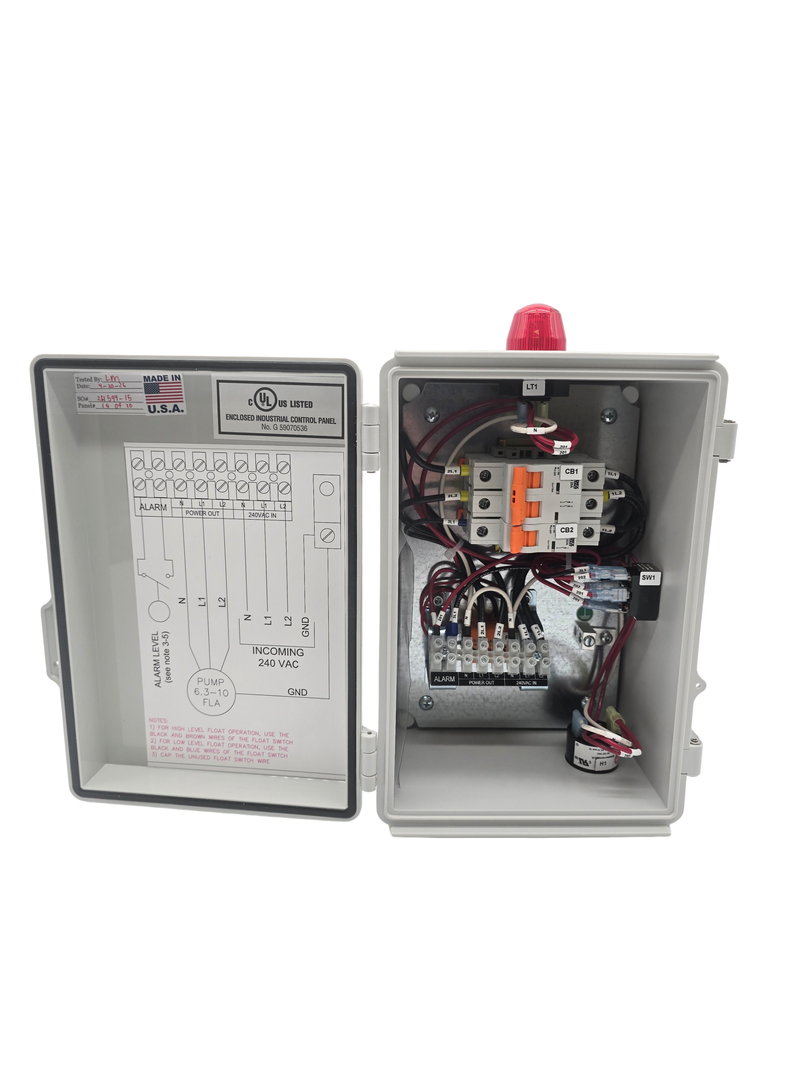 Septic Pump Control Panel