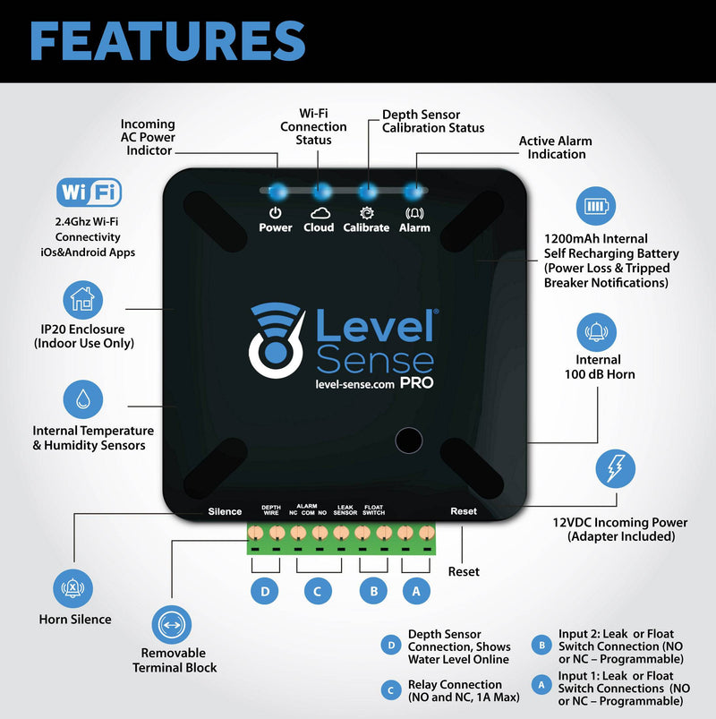 Level-Sense Pro - Sump Alarm