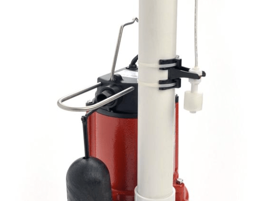Level Sense Sump Pump Failure Alarm with 15 Foot Float, High Water Alarm for Sump Pump Sounds a Piercing 120 dB Siren - Self-Charging LiPo Battery Powers the Sump Alarm During Outages for up to 1 Week - Sump Alarm