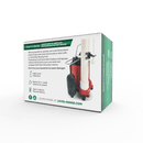 Level Sense Sump Pump Failure Alarm with 15 Foot Float, High Water Alarm for Sump Pump Sounds a Piercing 120 dB Siren - Self-Charging LiPo Battery Powers the Sump Alarm During Outages for up to 1 Week - Sump Alarm