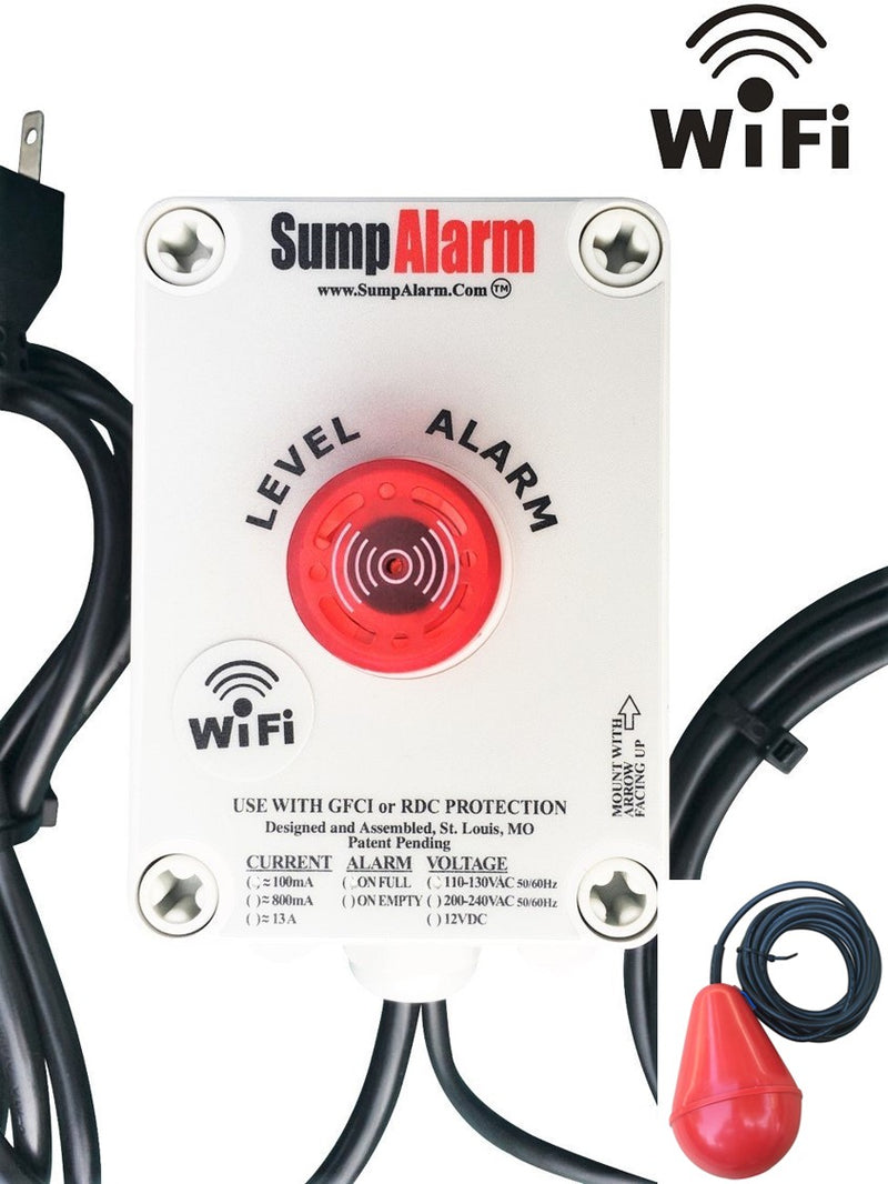 Sump Alarm Wireless High Level Alarm with SludgeBoss Float Switch - Sump Alarm