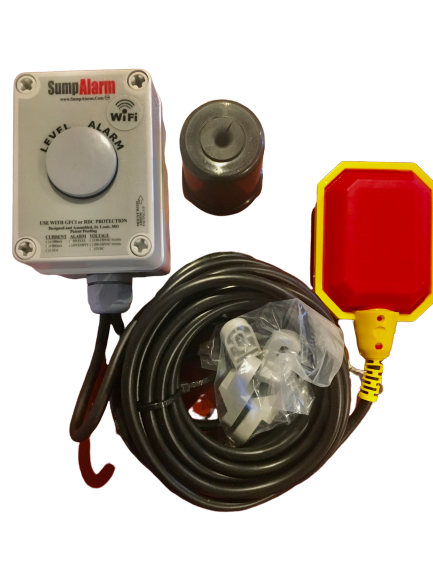 12VDC Wireless High Water Alarm Without Indicator for Solar Installations - Sump Alarm